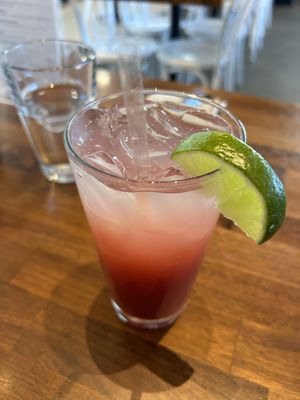 Tropical Strawberry Limeade   at SEA - Floret in Seattle