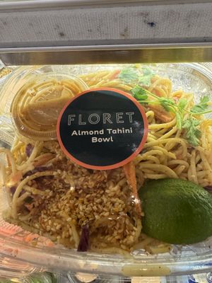 Almond tahini bowl  at SEA - Floret in Seattle