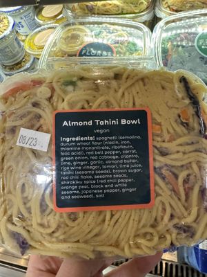 Almond tahini bowl  at SEA - Floret in Seattle