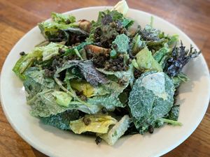 Vegan Cesar salad at SEA - Floret in Seattle