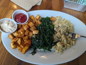 Breakfast platter at SEA - Floret in Seattle