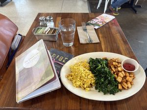 Tasty vegan scramble!  at SEA - Floret in Seattle