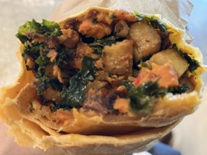 Vegan Floret Burrito  at SEA - Floret in Seattle