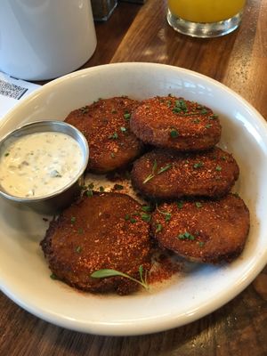 Fried Green Tomatoes at SEA - Floret in Seattle