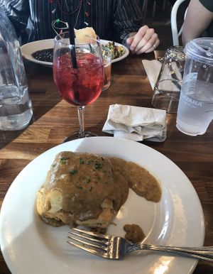 Biscuits and gravy at SEA - Floret in Seattle