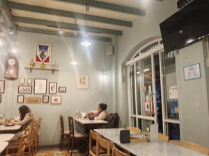 Inside at Home Cafe Tha Tian in Bangkok