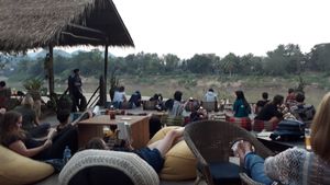 Athmosphere at Utopia in Luang Prabang