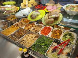Yummy varieties  at Toa Payoh Lorong 8 - Vegetarian Stall in Central Singapore