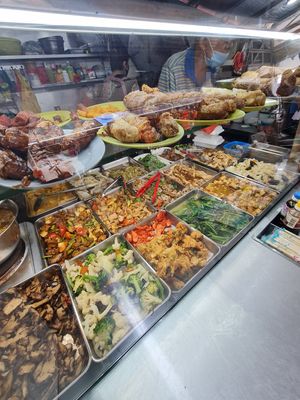 Today's dishes ~ 2/12/22 at Toa Payoh Lorong 8 - Vegetarian Stall in Central Singapore