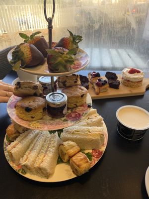 Afternoon Tea for 2 people  at Baskerville's Coffee House in Maidstone
