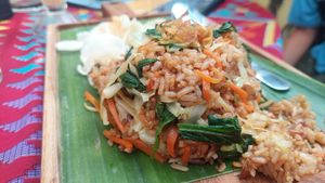 Nasi goreng  at Global Village Kafe in Lovina