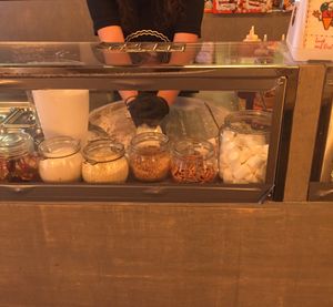 Scrolls in preparation  at Delabuu Ice Cream in Berlin