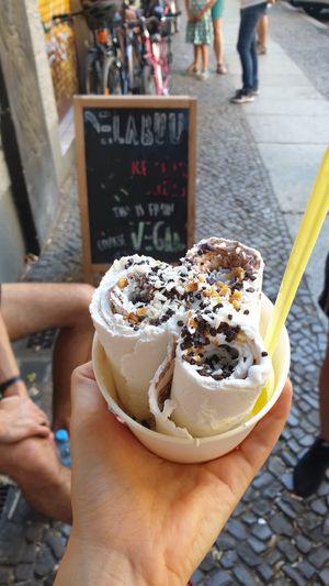 The "small" portion at Delabuu Ice Cream in Berlin