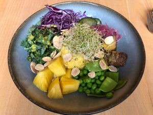 Bowl   at roots - Schanzengraben in Zurich