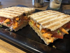 Vegan Sandwiches  at Mad About Juice - Mühlenkamp in Hamburg