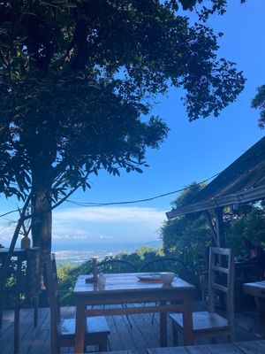 Morning views   at Casa Loma in Minca