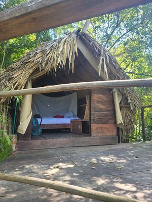 the houses at Casa Loma in Minca