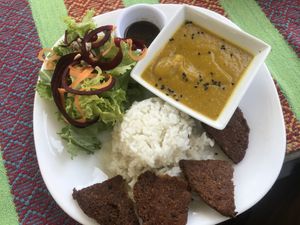 The meal of the day for COP 20,000    at Duni in Minca