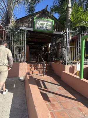 Outsidee  at Lime Inn Bar & Restaurant in St John