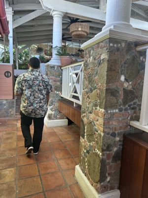 Inside  at Lime Inn Bar & Restaurant in St John