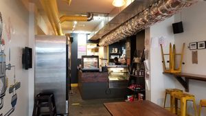 Interior at Iron Paffles & Coffee in Charlottesville