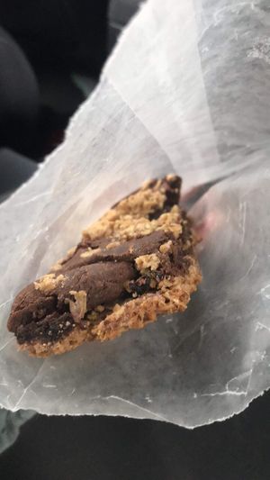 Chocolate and peanut butter brittle  at Iron Paffles & Coffee in Charlottesville