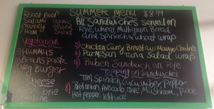 Sandwhices menu  at Fresh Power Smoothies & Sandwiches in Punta Gorda