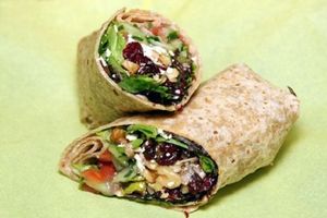 Hummus wrap  at Fresh Power Smoothies & Sandwiches in Punta Gorda
