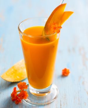 Mango smoothies at Fresh Power Smoothies & Sandwiches in Punta Gorda