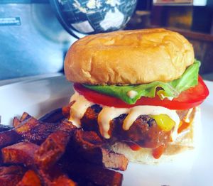 Buffalo Chickn Sammie! at Village Taco in Alexandria