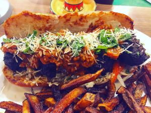 Meatball Sub Special! at Village Taco in Alexandria