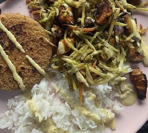 🌱 at Krishna Lunch in Barcelona