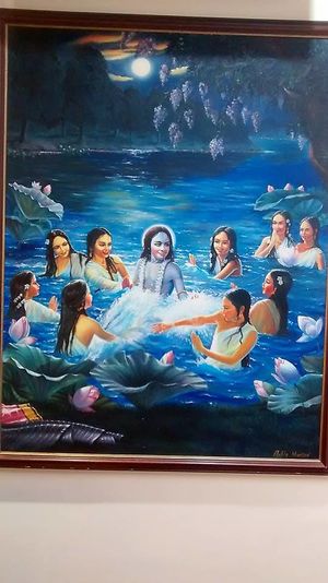 picture at Krishna Lunch in Barcelona