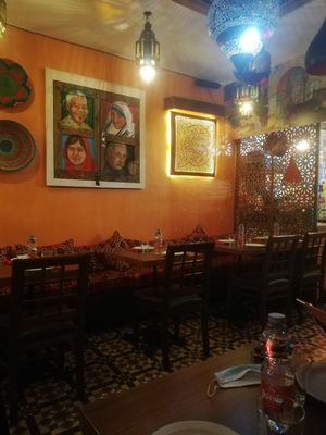 Inside at Tarboush in Watford