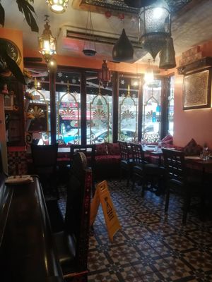 Inside at Tarboush in Watford