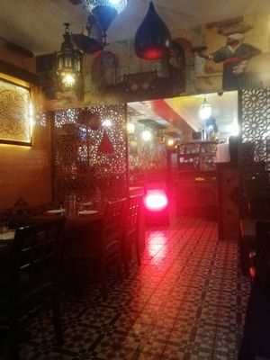 Inside at Tarboush in Watford