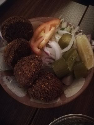 Falafel at Tarboush in Watford