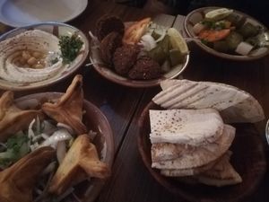 Dishes at Tarboush in Watford