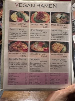   at Huntington Ramen & Sushi in Fullerton