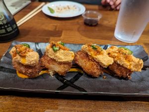   at Huntington Ramen & Sushi in Fullerton