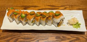 veg sushi   at Huntington Ramen & Sushi in Fullerton