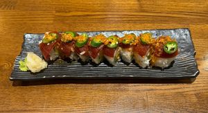 veg sushi   at Huntington Ramen & Sushi in Fullerton