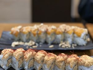   at Huntington Ramen & Sushi in Fullerton