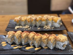   at Huntington Ramen & Sushi in Fullerton