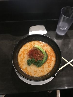 Vegan Tan Tan, BEST RAMEN EVER.  at Huntington Ramen & Sushi in Fullerton