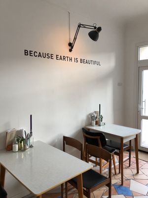 Cute quote on the inside at In Guter Gesellschaft in Hamburg