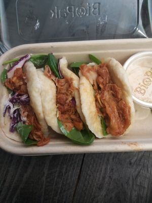 Bao Bun at Vegan Hut in Maitland