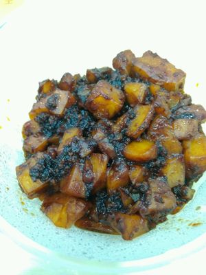 Fried carrot cake at Vegetarian Vegetarian 素 in Central Singapore