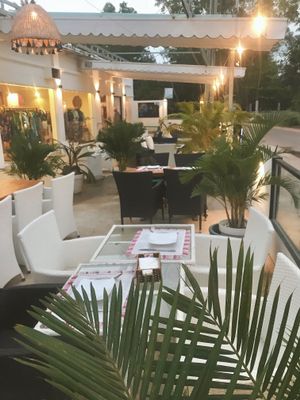 Even more cozier seats at the back at The Clam's House in Phu Quoc