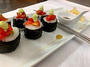 calafornia roll at Pesto di Pistacchio in Trani